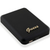 Guess GUPBM3ALGSGK Powerbank 3000 mAh, 5 W, MagSafe Metal Script Logo, zwart