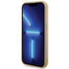 Guess GUHCP15LPMSDGSD Disco Metal Script hardcase voor Apple iPhone 15 Pro, goud