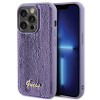 Guess GUHCP15XPSFDGSU Sequin Script Metal hardcase voor Apple iPhone 15 Pro Max, paars