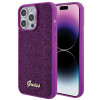 Guess GUHCP15XPMSDGSF Disco Metal Script hardcase voor Apple iPhone 15 Pro Max, paars