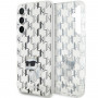 Karl Lagerfeld KLHCS23FEHNCMKLT Samsung Galaxy S23 FE (S711) hardcase Monogram Choupette, transparant