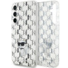 Karl Lagerfeld KLHCS23FEHNCMKLT Samsung Galaxy S23 FE (S711) hardcase Monogram Choupette, transparant
