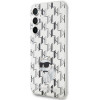 Karl Lagerfeld KLHCS23FEHNCMKLT Samsung Galaxy S23 FE (S711) hardcase Monogram Choupette, transparant