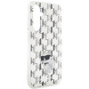 Karl Lagerfeld KLHCS23FEHNCMKLT Samsung Galaxy S23 FE (S711) hardcase Monogram Choupette, transparant