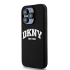 DKNY Apple iPhone 14 Pro hardcase Liquid Silicone wit bedrukt logo MagSafe, zwart