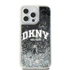 DKNY Apple iPhone 15 Pro Max hardcase Liquid Glitter Big Logo, zwart
