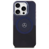 Mercedes MEHMP16X23HBIKV Apple iPhone 16 Pro Max hardcase MB Double Layer BiColor MagSafe, zwart blauw