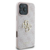 Guess GUHCP16X4GMGPI 4G Big Metal Logo hardcase voor Apple iPhone 16 Pro Max 6,9", roze