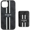 Guess 4G Stripes MagSafe Wallet Case voor Apple iPhone 15, zwart