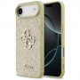 Guess Fixed Glitter Big 4G hard case voor Apple iPhone Air, goud