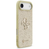 Guess Fixed Glitter Big 4G hard case voor Apple iPhone Air, goud