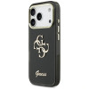 Guess GUE5344 IML 4G Script Metal hardcase voor Apple iPhone 17 Pro Max, zwart