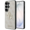Guess GUE005337 4G Big Metal Logo hardcase voor Samsung Galaxy S26 Ultra, roze
