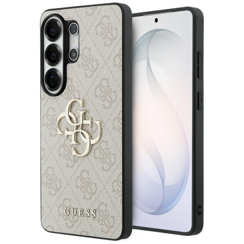 Guess GUE005337 4G Big Metal Logo hardcase voor Samsung Galaxy S26 Ultra, roze