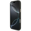Guess 4G Big 4G Classic Logo Big Strap Metal Buttons hoesje met band voor Apple iPhone 18 Pro Max / 17 Pro Max, zwart