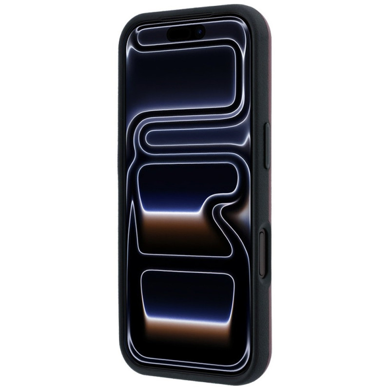 Mercedes-Benz Leren hoesje met ringstandaard MagSafe voor Apple iPhone 18 Pro Max / 17 Pro Max, bordeauxrood