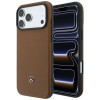 Mercedes-Benz Grill Pattern Leather MagSafe-hoesje en kaartportemonnee-set voor Apple iPhone 18 Pro Max / 17 Pro Max, camel