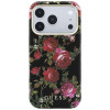 Guess Blossom Roses Print MagSafe-hoesje voor Apple iPhone 18 Pro / 17 Pro, zwart