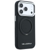 Karl Lagerfeld Ring Stand 360 Saffiano Classic Logo MagSafe-hoesje voor Apple iPhone 18 Pro Max / 17 Pro Max, zwart (KF003180)