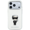Karl Lagerfeld IML Ikonik Sketch Print MagSafe-hoesje voor Apple iPhone 18 Pro Max / 17 Pro Max, beige (KLD22794)