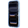 Karl Lagerfeld Script Logo MagSafe-hoesje voor Apple iPhone 18 Pro / 17 Pro, lichtblauw