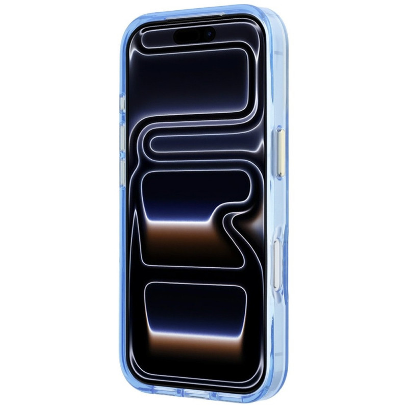 Karl Lagerfeld Peekaboo Logo MagSafe-hoesje voor Apple iPhone 18 Pro Max / 17 Pro Max, blauw