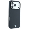 BMW Kevlar Metal Logo MagSafe-hoesje voor Apple iPhone 18 Pro / 17 Pro, antraciet