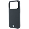 BMW Kevlar Metal Logo MagSafe-hoesje voor Apple iPhone 18 Pro / 17 Pro, antraciet