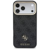 Guess 4G-hoesje met portemonnee en koord, MagSafe, voor Apple iPhone 18 Pro / 17 Pro, bruin