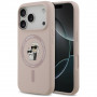 Karl Lagerfeld Silicone Karl&Choupette Ring MagSafe-hoesje voor Apple iPhone 18 Pro / 17 Pro, zwart