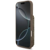 Guess 4G Cardslots & Magnetic Closure Crossbody-hoesje voor Apple iPhone 18 Pro / 17 Pro, bruin