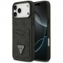 Guess 4G Double Card Triangle-hoesje voor Apple iPhone 18 Pro Max / 17 Pro Max, zwart