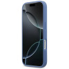 Guess 4G Double Card Triangle-hoesje voor Apple iPhone 18 Pro / 17 Pro, blauw