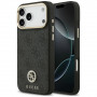 Guess 4G Strass Logo MagSafe-hoesje voor Apple iPhone 18 Pro Max / 17 Pro Max, zwart
