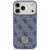 Guess 4G Strass Logo MagSafe-hoesje voor Apple iPhone 18 Pro Max / 17 Pro Max, blauw
