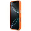 Guess Peony Hot Stamp MagSafe-hoesje voor Apple iPhone 18 Pro Max / 17 Pro Max, oranje