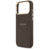 Guess Peony Hot Stamp MagSafe-hoesje voor Apple iPhone 18 Pro Max / 17 Pro Max, bruin