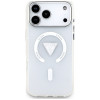 Guess IML Gradient Triangle Logo MagSafe-hoesje voor Apple iPhone 18 Pro Max / 17 Pro Max, transparant