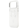 Guess IML Gradient Triangle Logo MagSafe-hoesje voor Apple iPhone 18 Pro Max / 17 Pro Max, transparant