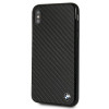 BMW BMHCI65MBC Signature Carbon hardcase voor Apple iPhone XS Max, zwart