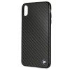 BMW BMHCI65MBC Signature Carbon hardcase voor Apple iPhone XS Max, zwart