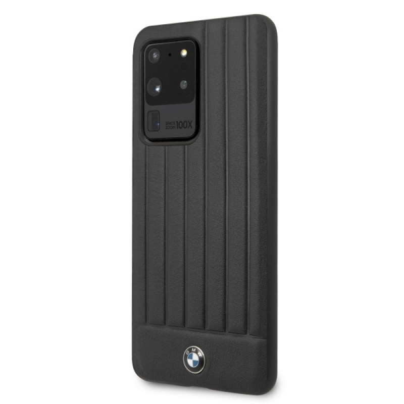 BMW BMHCS69POCBK Signature hardcase voor Samsung Galaxy S20 Ultra, zwart