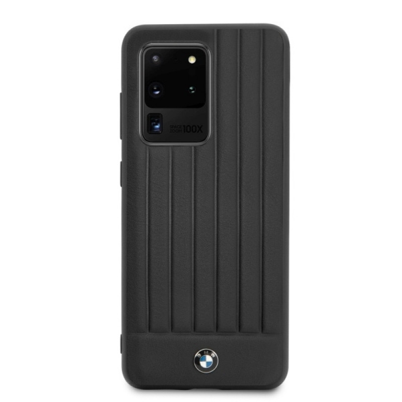 BMW BMHCS69POCBK Signature hardcase voor Samsung Galaxy S20 Ultra, zwart