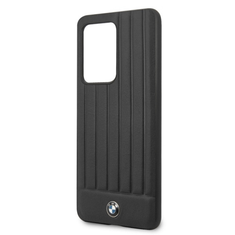 BMW BMHCS69POCBK Signature hardcase voor Samsung Galaxy S20 Ultra, zwart