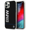BMW BMHCP12MPCUBBK Signature Printed Logo-hardcase voor Apple iPhone 12 / 12 Pro, zwart