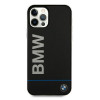 BMW BMHCP12MPCUBBK Signature Printed Logo-hardcase voor Apple iPhone 12 / 12 Pro, zwart