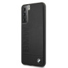 BMW BMHCS21MSLLBK Signature Logo Imprint hardcase voor Samsung Galaxy S21+, zwart