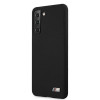BMW BMHCS21MMSILBK Silicone M Collection-hoesje voor Samsung Galaxy S21+, zwart