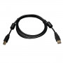 Eaton Tripp Lite Series USB 2.0 A naar B-kabel met ferrietkernen (M/M), 1,83 m (6 ft), zwart