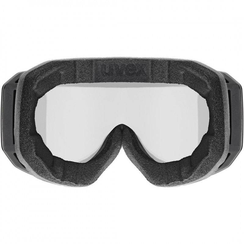 UVEX Evidnt ATTRACT V skibril met etui, zwart/zilver